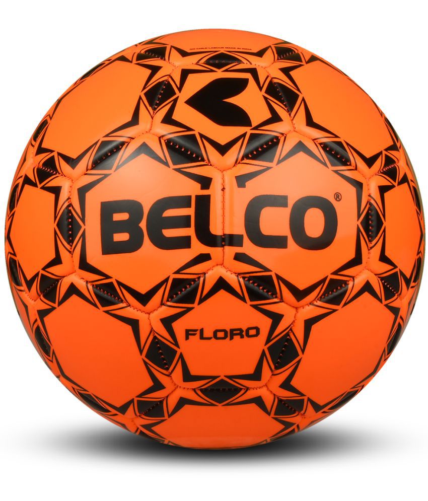     			Belco - Orange PVC Football ( Pack of 1 )