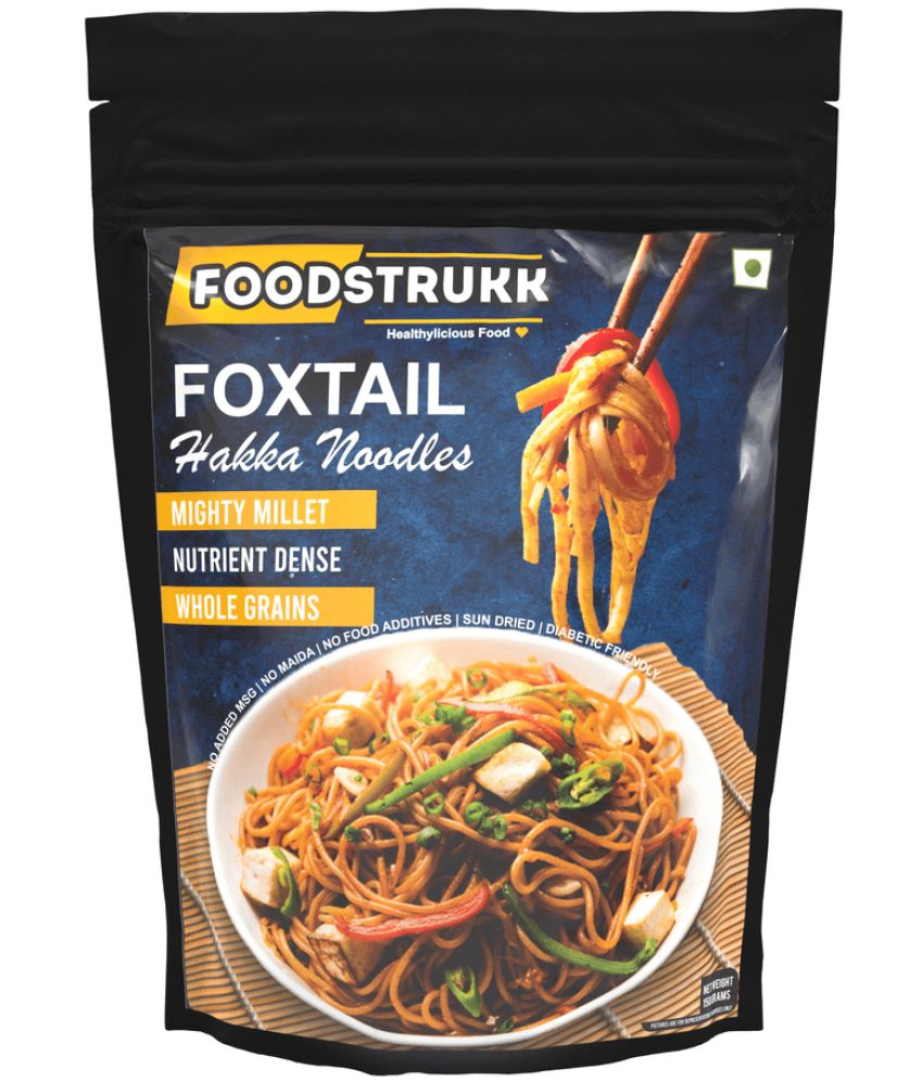     			Foodstrukk Millet Noodles Noodles 450 gm Pack of 3