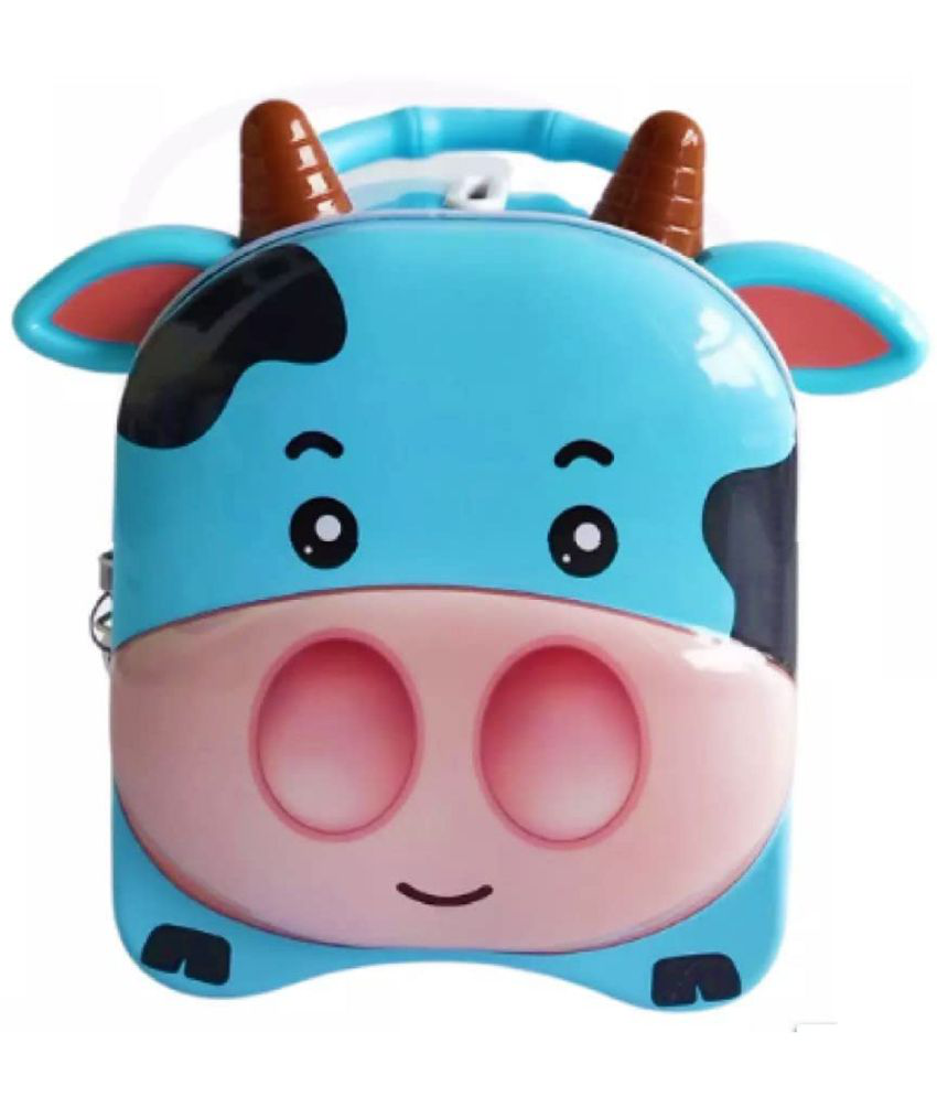     			FunBlast - Metal Blue Others Piggy Bank ( Pack of 1 )