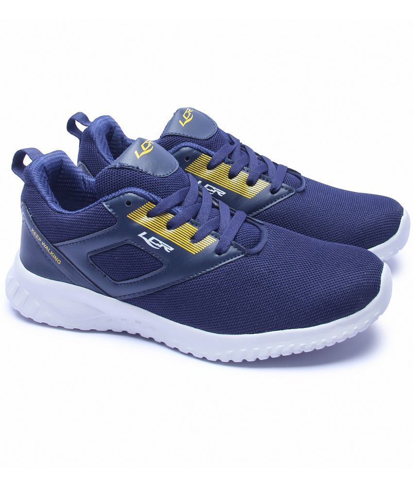 lancer navy blue running shoes