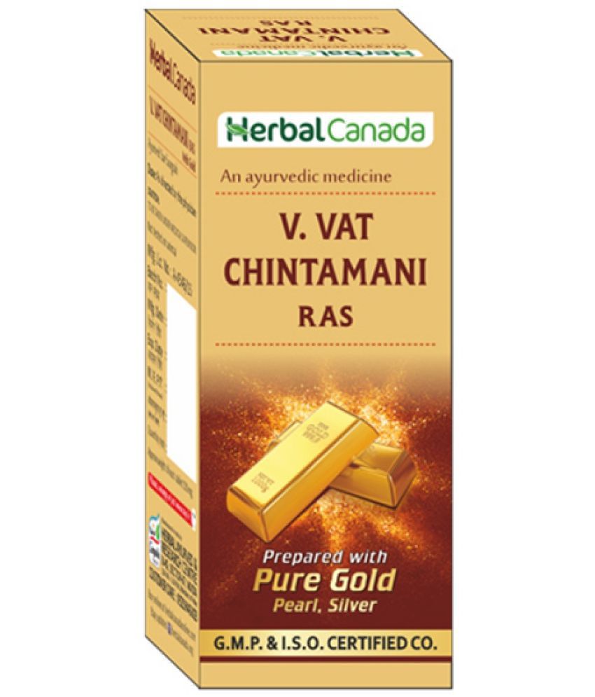 Harc Herbal Canada Vrihat Vaat Chintamani Ras Tablet 25 No's pack of 1|100% Natural Products