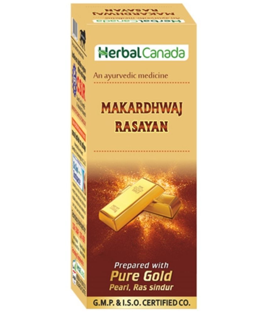 Harc Herbal Canada Makardhwaj Rasayan Tablet 25 No's pack of 1|100% Natural Products