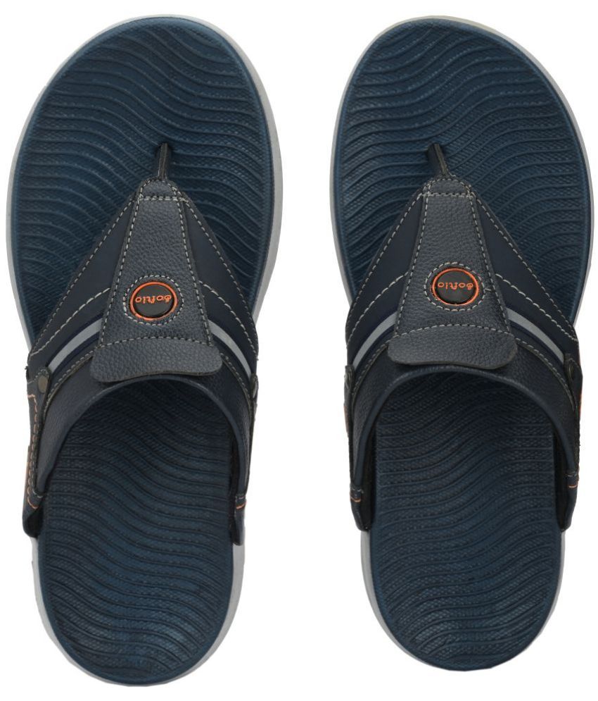     			softio - Blue Men's Slippers