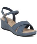 Bata Comfit - Blue Women's Sandal Heels