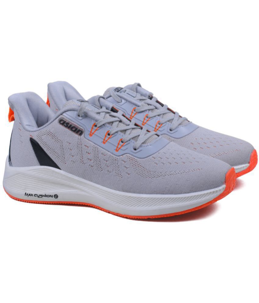 ASIAN - Innova-03 Gray Men's Sports Running Shoes
