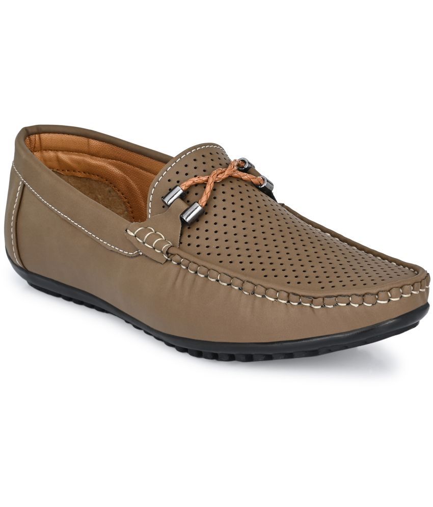     			Leeport - Khaki Men's Loafers