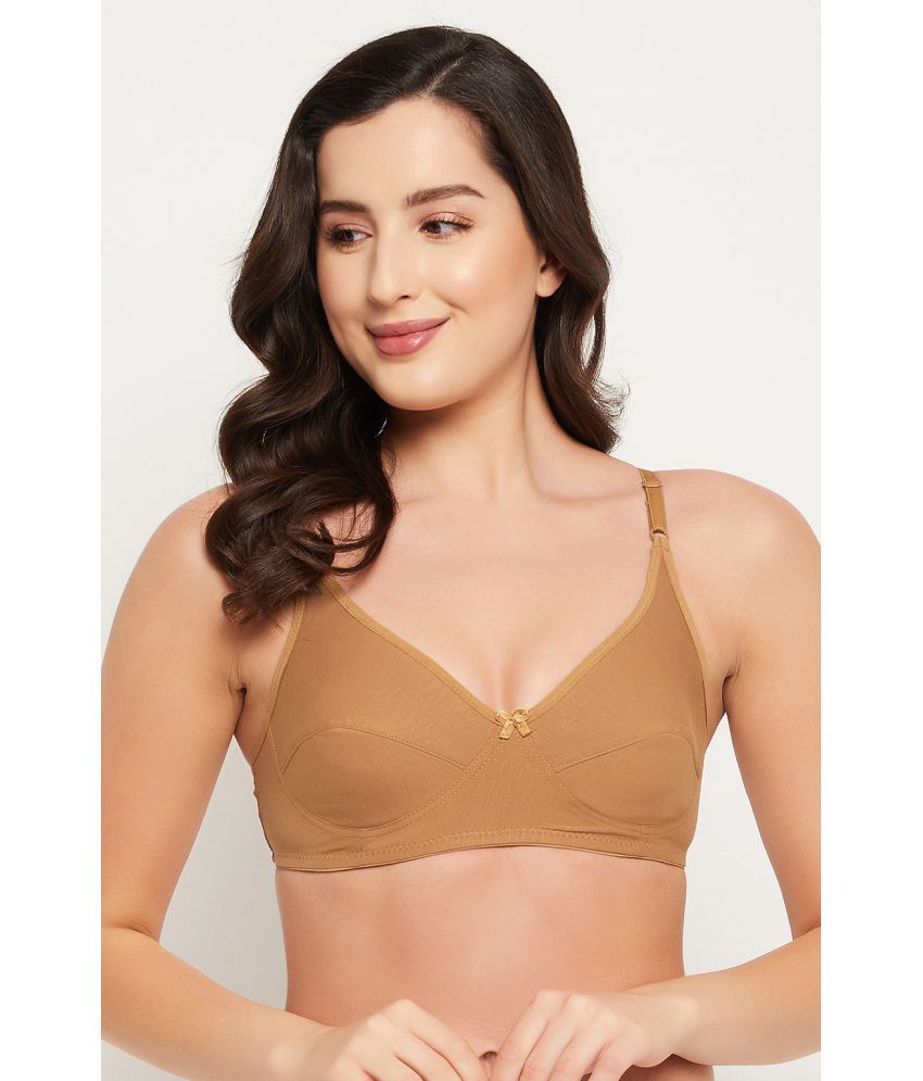     			Clovia Cotton Blend Non Padded Women's Everyday Bra ( Beige )