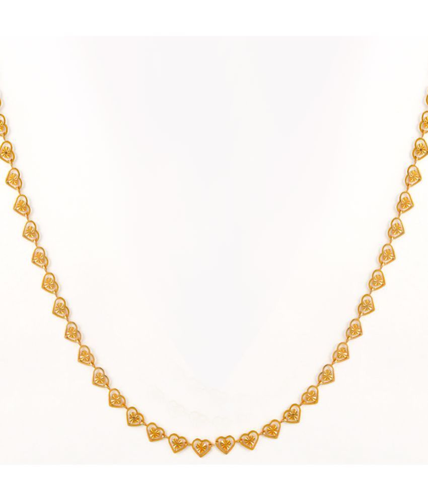     			FASHION FRILL - Gold Plated Chain ( Pack of 1 )