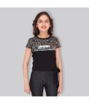 Cutecumber Pack of 1 Girls Polyester Top ( Black )