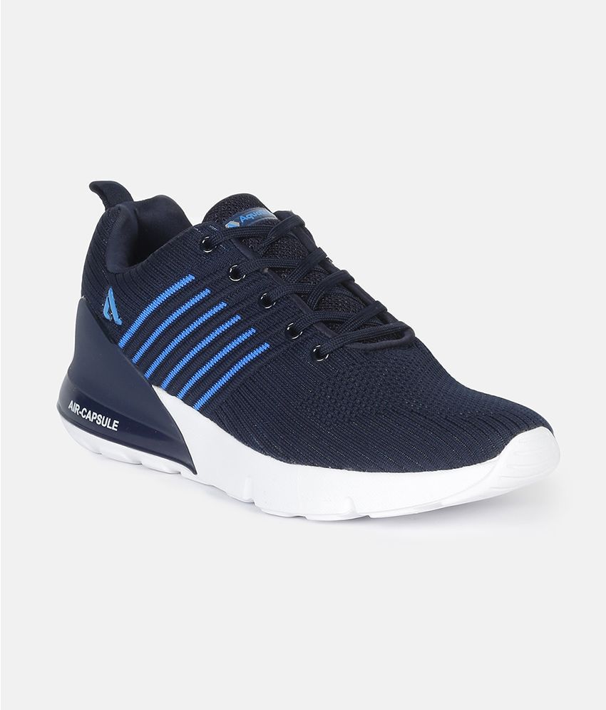     			Aqualite - Navy Blue Men's Sports Running Shoes