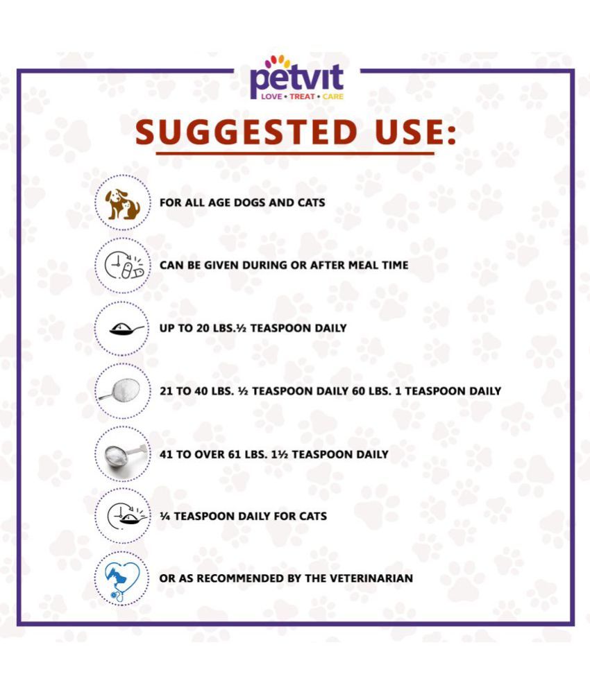 Petvit Cardiovascular Tablets Coenzyme Q10 Dog & Cat Supplements