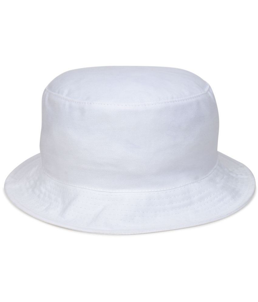     			Zacharias - White Cotton Men's Hat ( Pack of 1 )