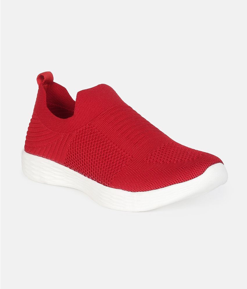     			Aqualite - Red Women's Slip On