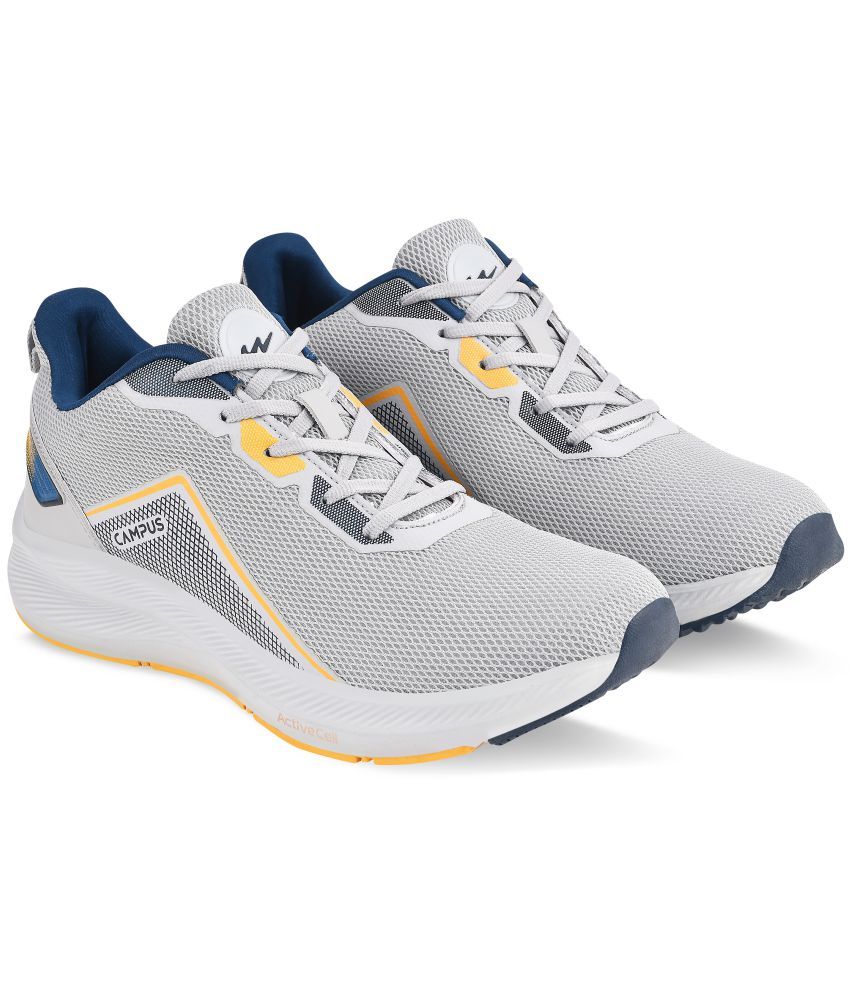     			Campus - CAMP PISTON Gray Men's Sports Running Shoes