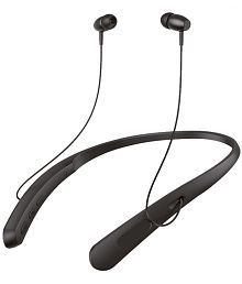 VEhop BNB-09 50Hrs PlayTime with Mic Neckband Wireless With Mic Headphones/Earphones Assorted