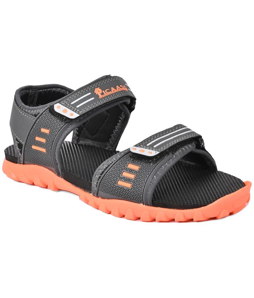     			Picaaso - Gray Men's Sandals