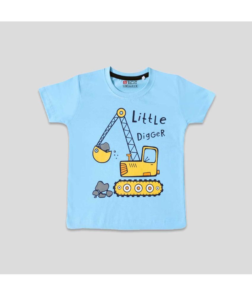     			Supersquad - Blue T-Shirt For Baby Boy ( Pack of 1 )