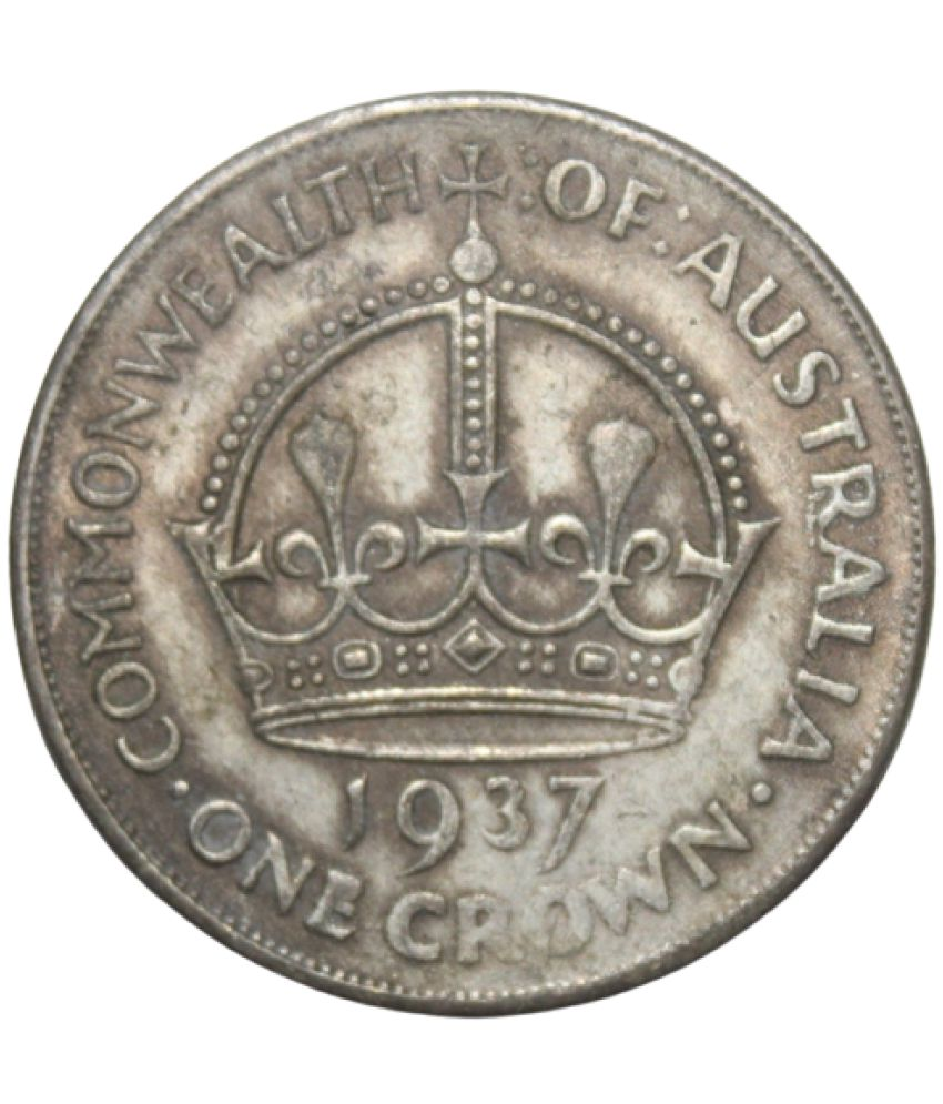     			Verified Coin - 1 Crown 1937 1 Numismatic Coins