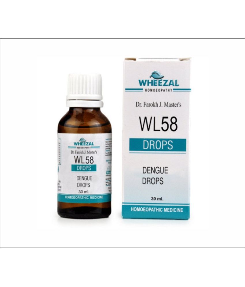     			Wheezal WL-58 Dengue Drops (30ml) (PACK OF TWO) Drops 30 ml
