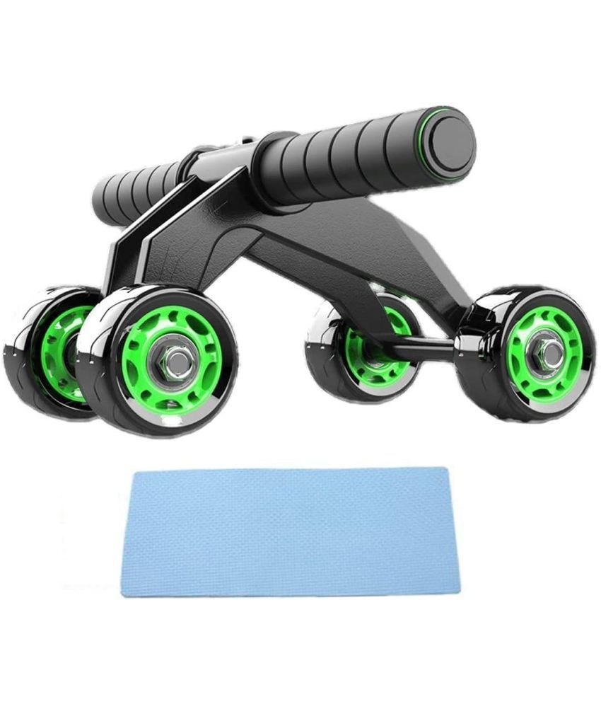     			Horsefit 4 Wheel Ab Roller for Abs Workout (Multi-Color)