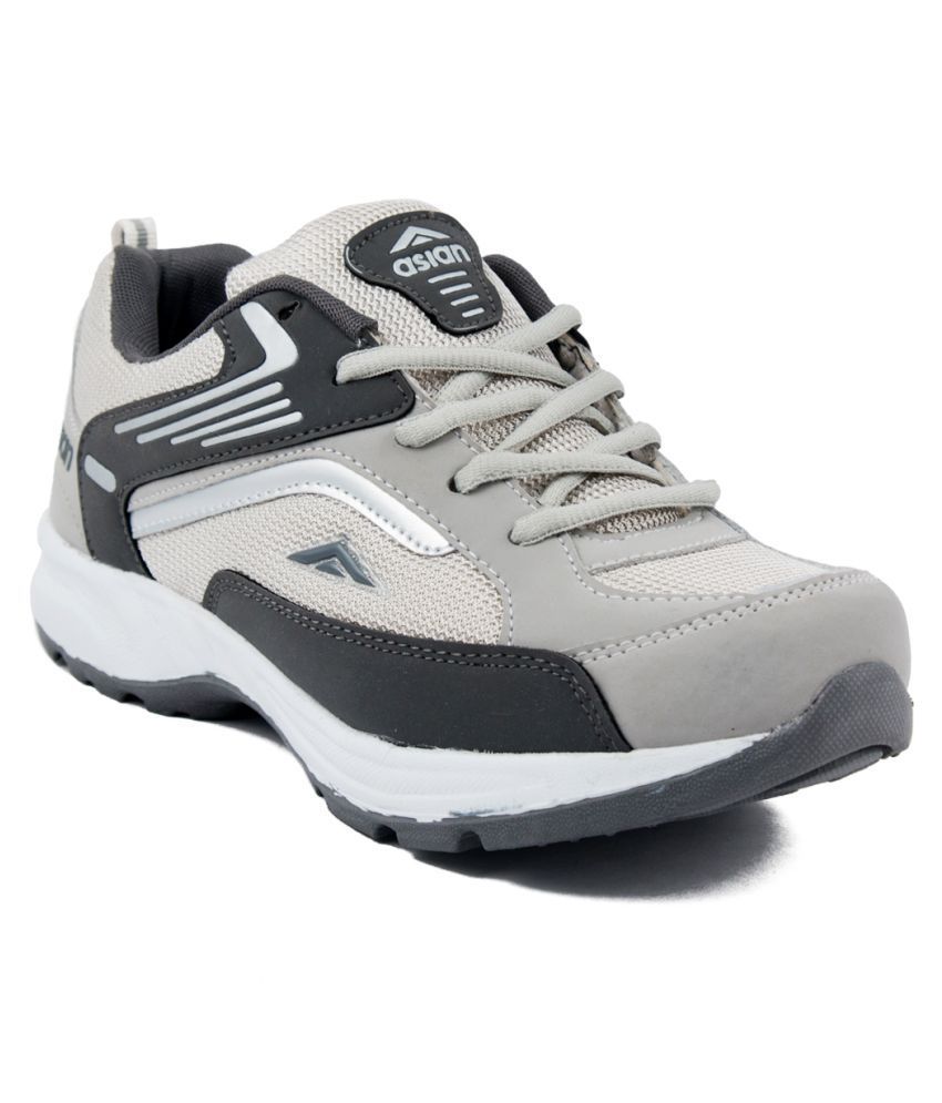     			ASIAN Lifestyle Gray Casual Shoes