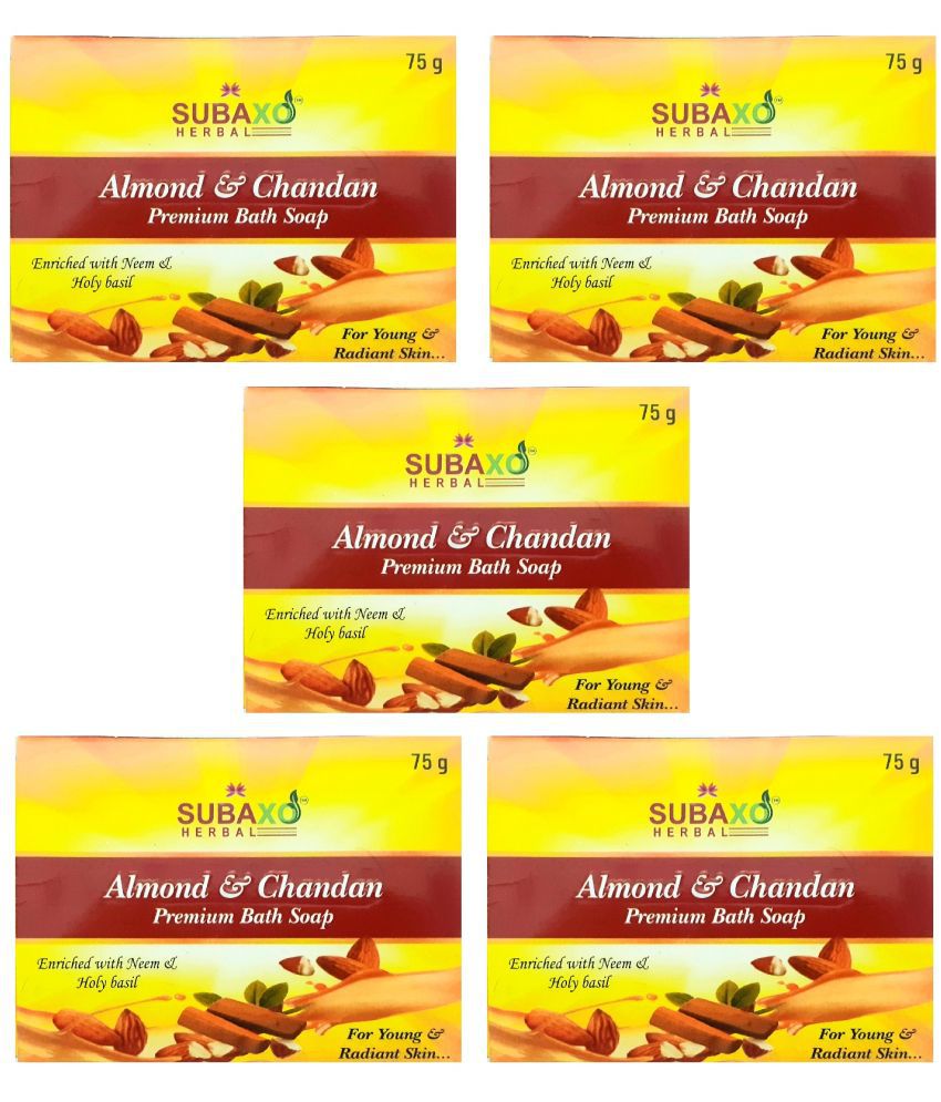    			Subaxo - Beauty Soap for All Skin Type ( Pack of 5 )