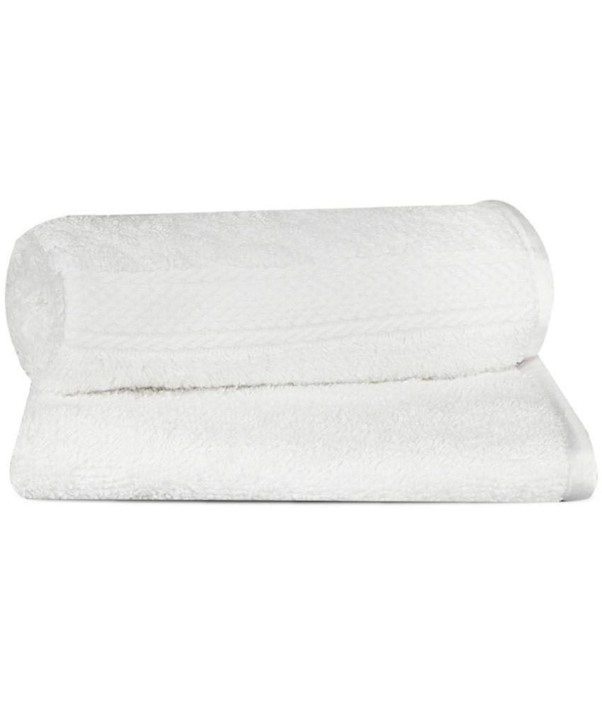 Lush & Beyond - White Cotton Face Towel ( Pack of 2 )