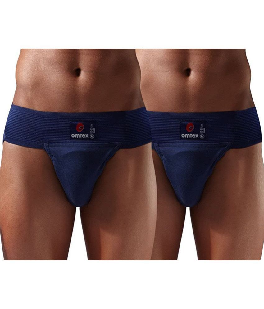     			Omtex - Navy Blue Athletic Supporter ( Pack of 2 )