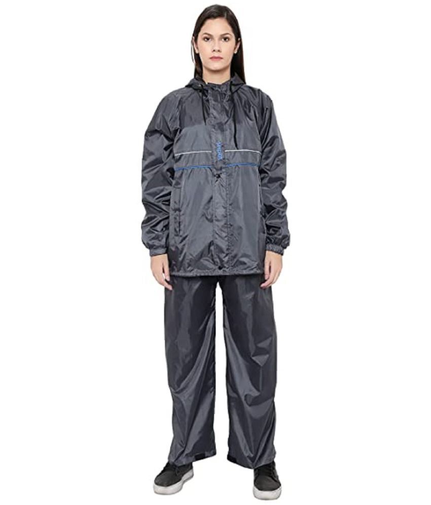     			Zacharias Waterproof Raincoat Set - Blue