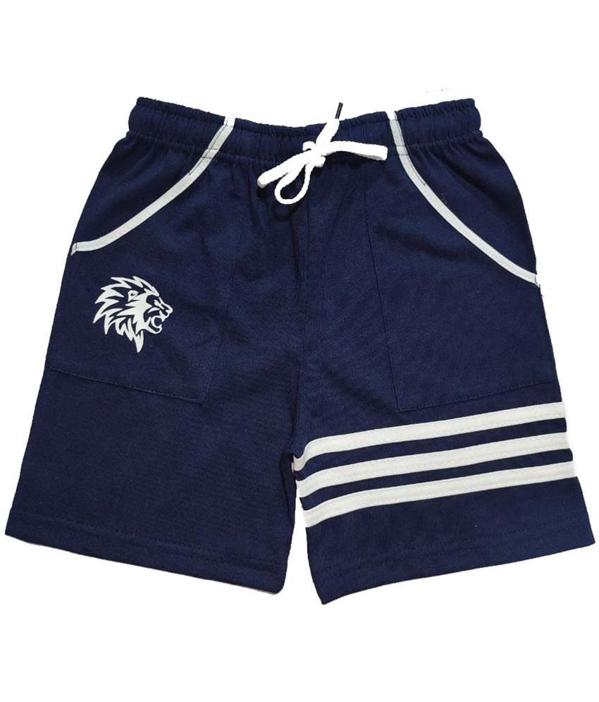     			ATLANS BOYS COTTON BLEND NAVY SHORT