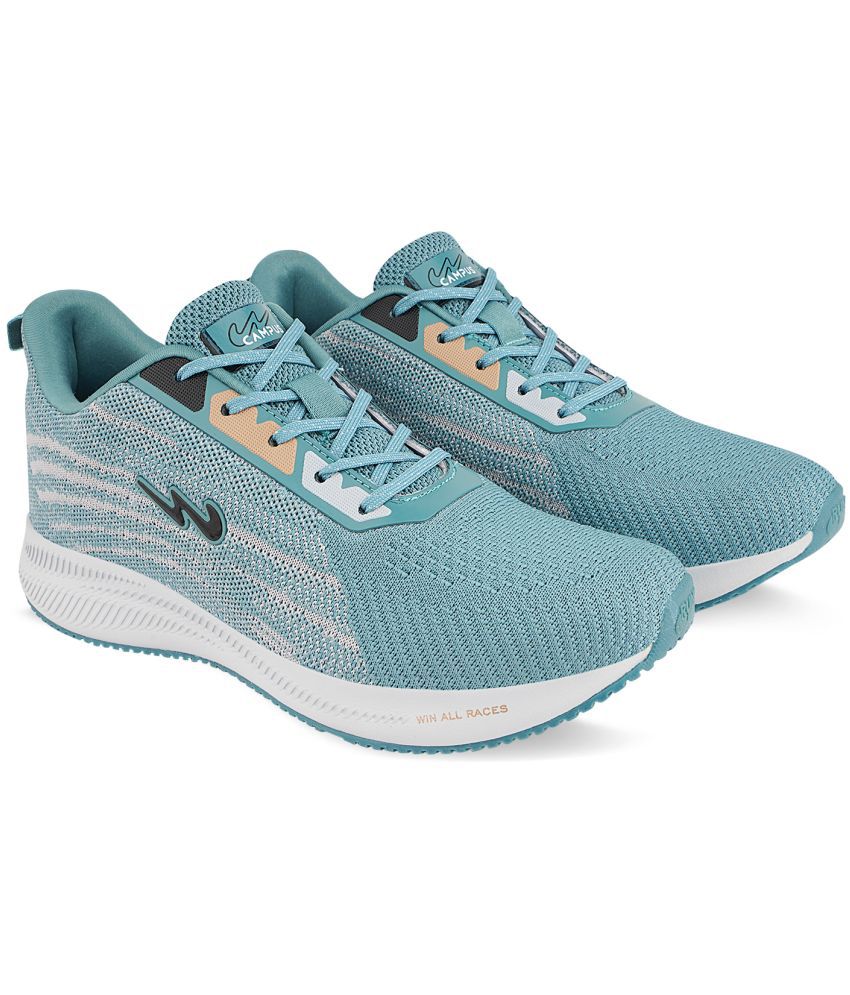    			Campus - Green Men's Sports Running Shoes