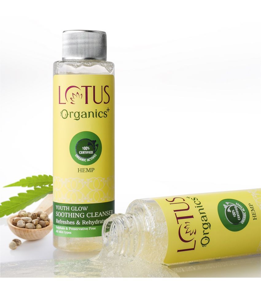     			Lotus Organics+ Hemp YouthGlow Soothing Cleanser100g