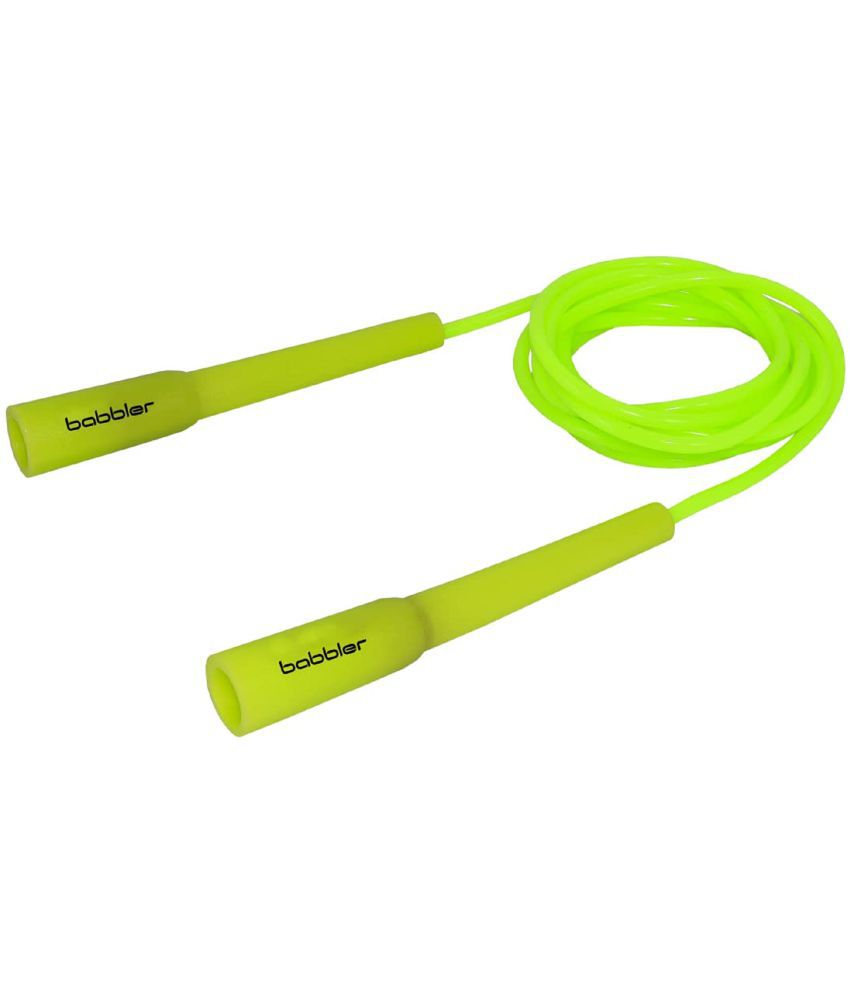 Babbler - Green Skipping Rope ( Pack of 1 )