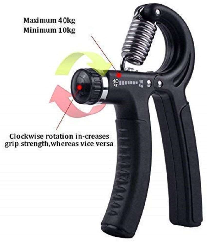 Toyshine Hand Grip Strengthener with NonSlip Gripper, Adjustable Hand