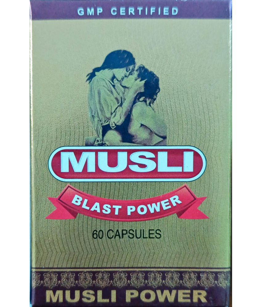     			Dr Chopra Musli Blast Power 100% Ayurveda Ingredients Capsule 60 no.s