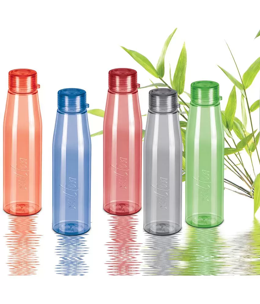 Milton Helix 1000 Pet Water Bottle, Set of 3, 1 Litre Each, Blue | BPA Free  | 100% Leak Proof | Offi…See more Milton Helix 1000 Pet Water Bottle, Set