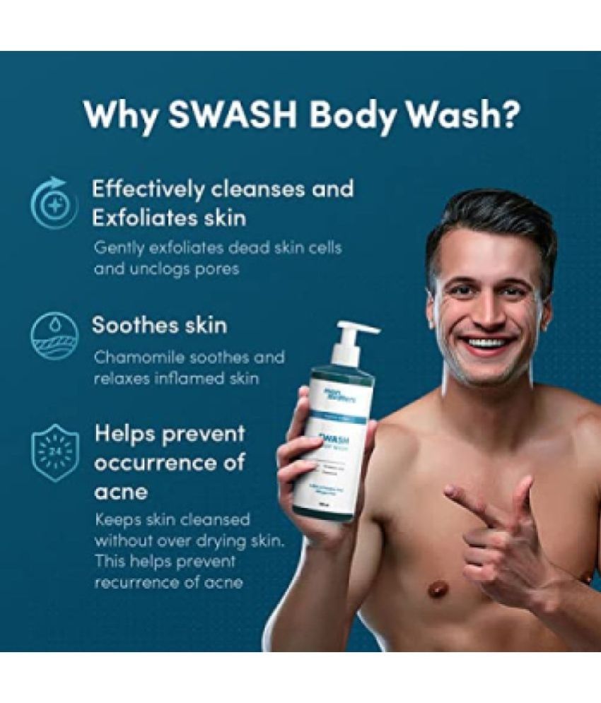 Man Matters Body Wash with 1 Salicylic Acid 250ml Cool Refreshing