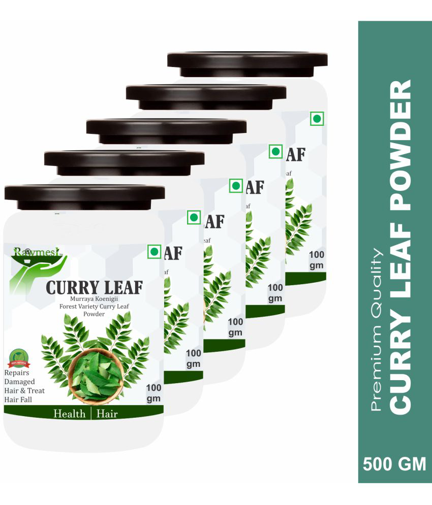     			rawmest Curry Leaf For Health, Hair & Skin Care Powder 500 gm Pack Of 5