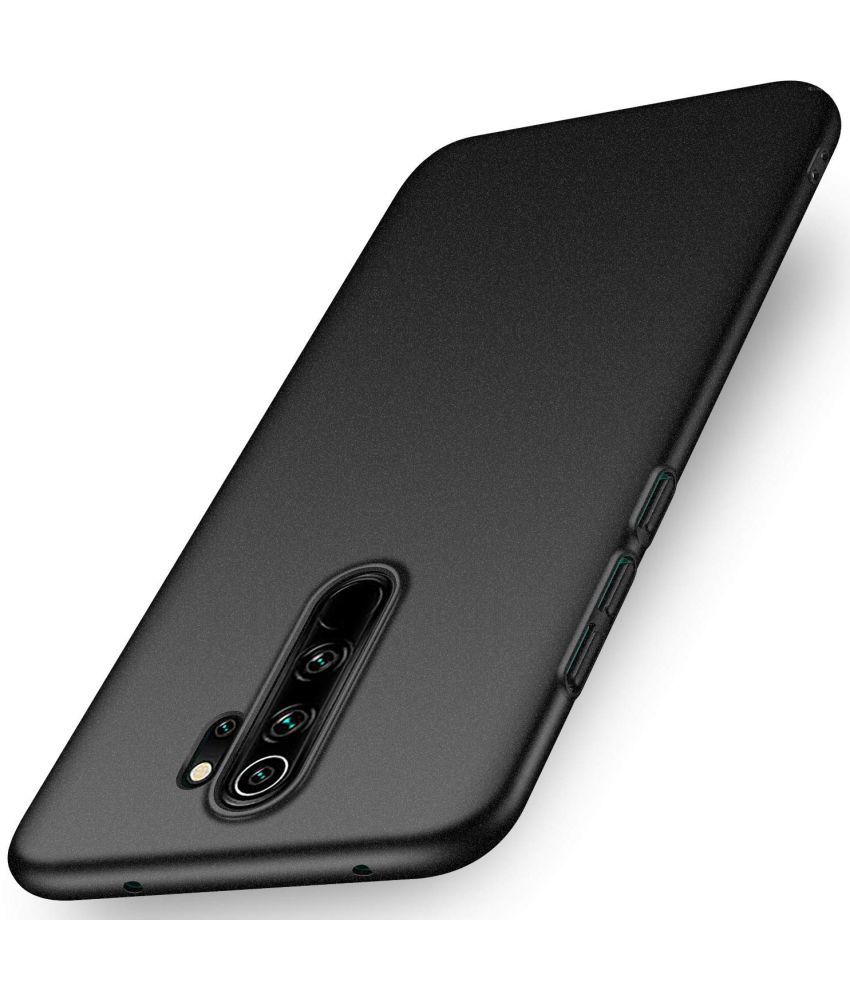     			Doyen Creations - Black Silicon Soft cases Compatible For Xiaomi Redmi Note 8 pro ( Pack of 1 )