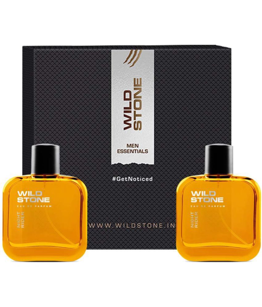     			Wild Stone Gift Hamper with Night Rider Long Lasting Perfume for Men, Pack of 2(100ml each) Eau de Parfum - 200 ml (For Men)