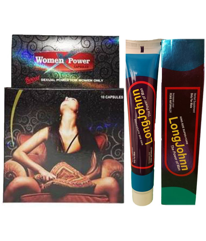     			combo of Dr. Chopra Women X Power caps. + Long Johnn Cream