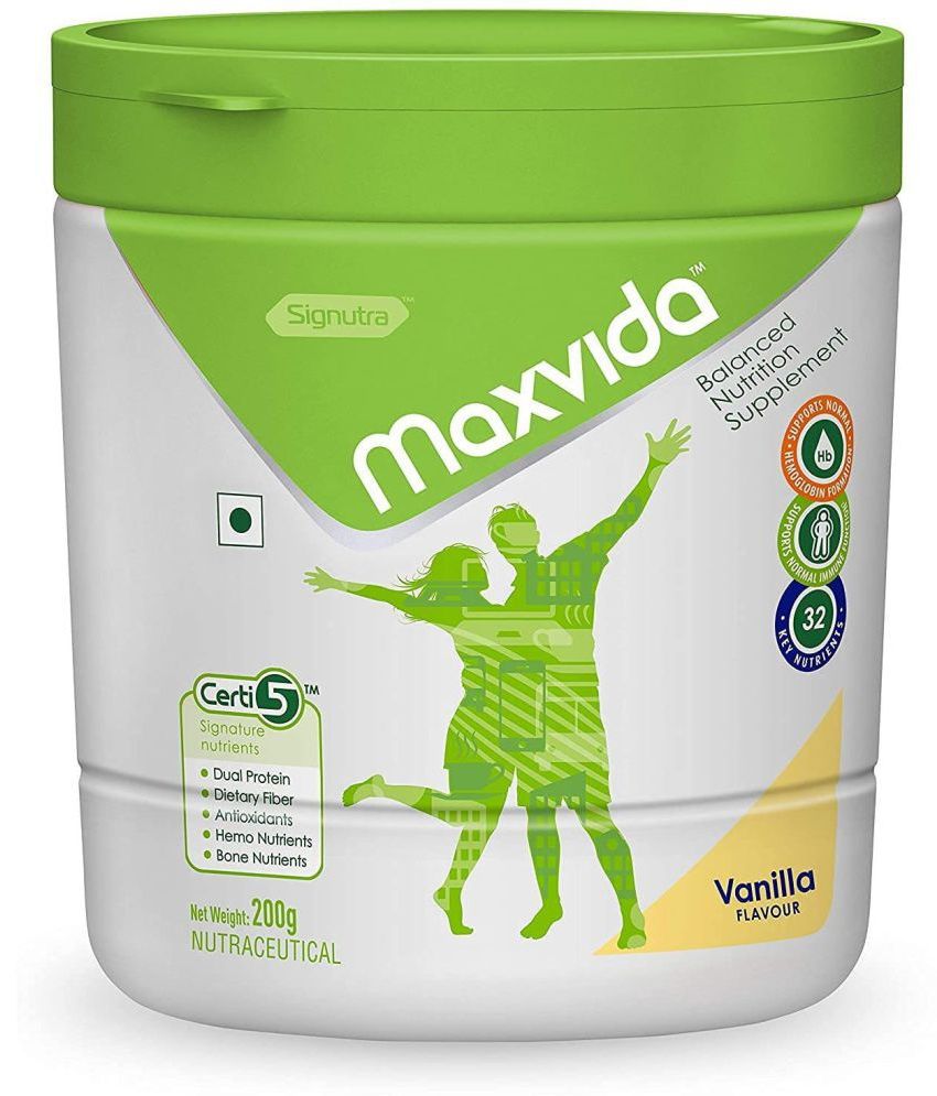 MAXVIDA Balanced Nutrition Vanilla Energy Drink 200 g