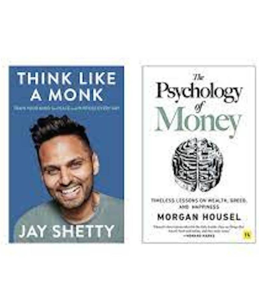     			Combo Of 2 Books The Psychology of Money + Think Like A Monk by Jay Shetty