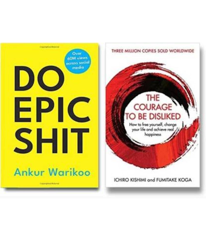     			Do Epic Shit And Courage To Be Disliked  (Paperback)