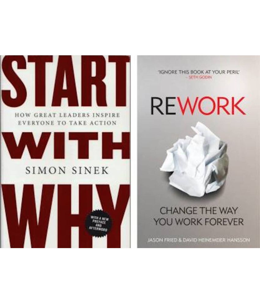     			Start With Why+ Rework  (Paperback, SIMON SINEK, Jason Fried)