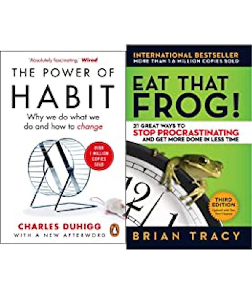    			The Power of Habit: Why We Do What We Do, and How to Change+Eat That Frog!: 21 Great Ways to Stop Procrastinating and Get More Done in Less Time(Set of 2books)