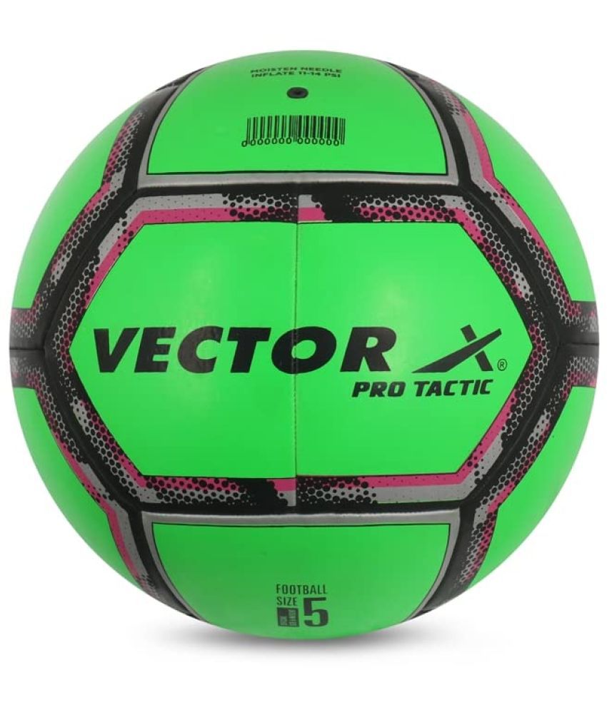     			Vector X - Green Synthetic Leather Football ( Pack of 1 )