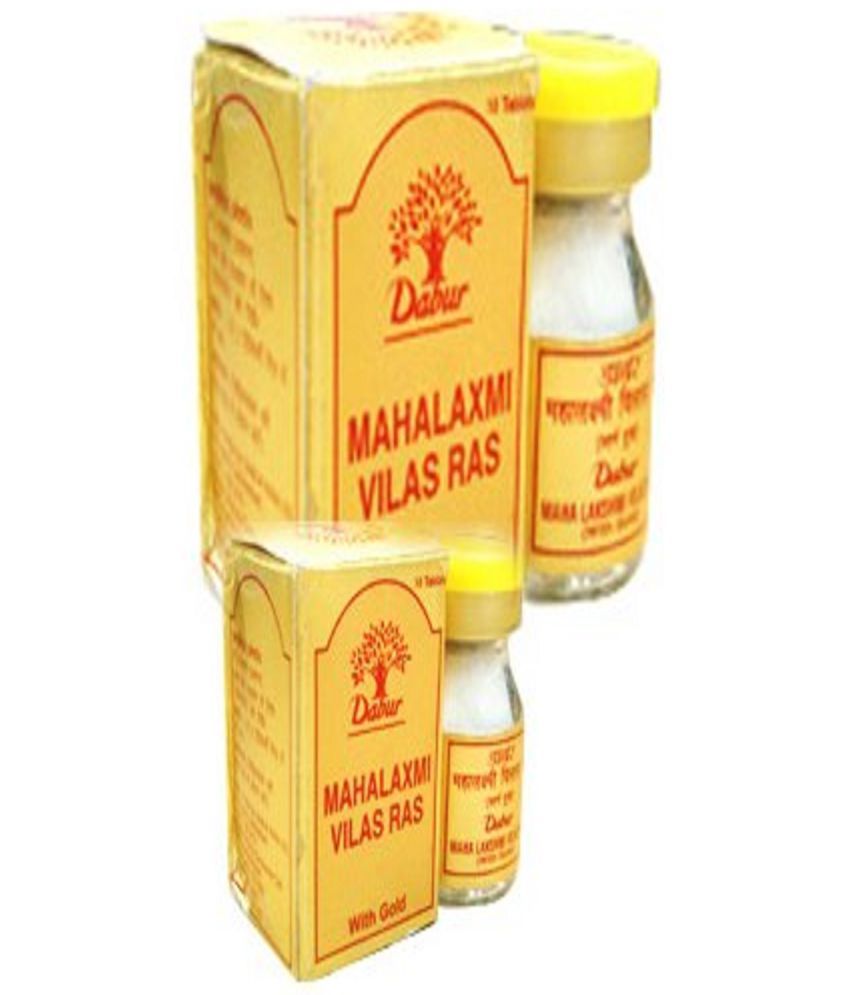     			Dabur MAHALAXMI VILAS RAS  (10 TABS) PACK OF 2