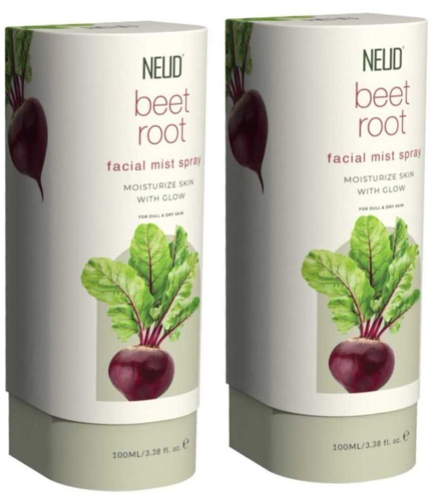     			NEUD Beet Root Facial Mist Spray for Glowing and Moisturized Skin - 2 Packs (100ml Each)