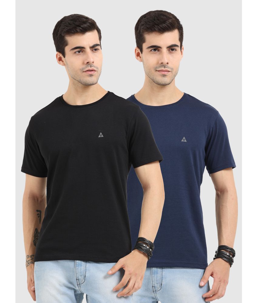     			Ardeur - Multicolor Cotton Regular Fit Men's T-Shirt ( Pack of 2 )